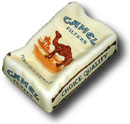 decorated pottery ashtray